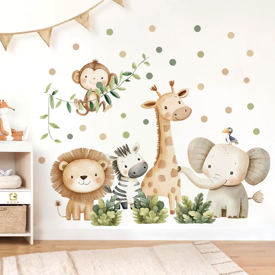 Baby Girl Nursery Quotes - Наклейки на стену в стиле бохо